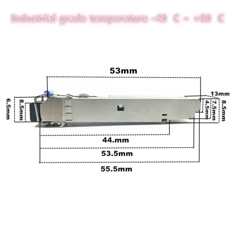 SFP 10G LC 20 км двойное волокно 1310 нм sfp + 20 км совместимый с Cisco трансивер SFP+ промышленного класса промышленного класса -40-85 градусов Цельсия (art.: 3920cb3cea606) - 3920cb3cea606