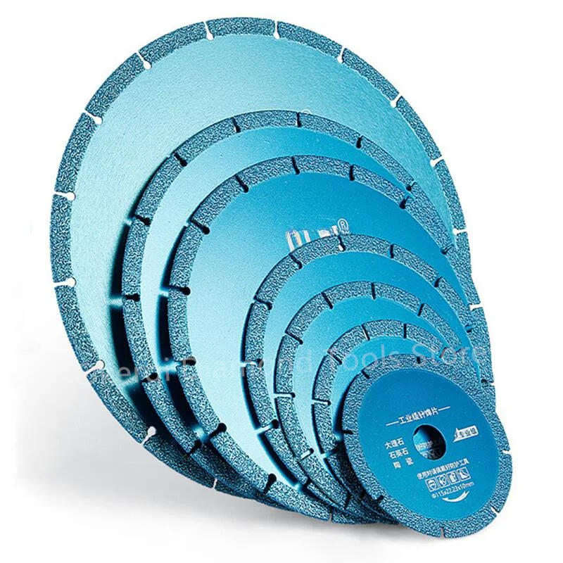 115/125/150/180/230 мм Алмазное лезвие пилы сухое влажное вакуумное паяние режущий диск