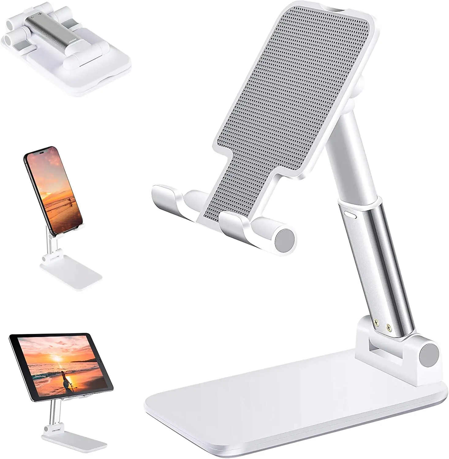 

Universal Desktop Mobile Phone Holder Stand for IPhone IPad Adjustable Tablet Foldable ExtendTable Cell Phone Desk Stand Holder