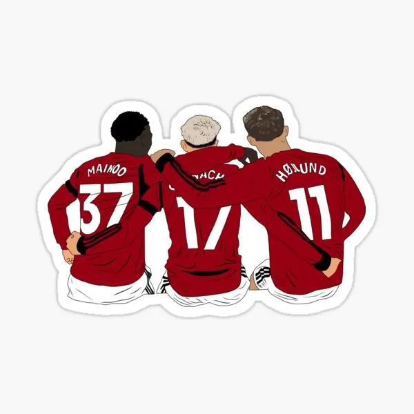 Kobbie Mainoo Alejandro гарнахо Расмус 5 шт. наклеек для автомобиля комнаты ноутбука аниме