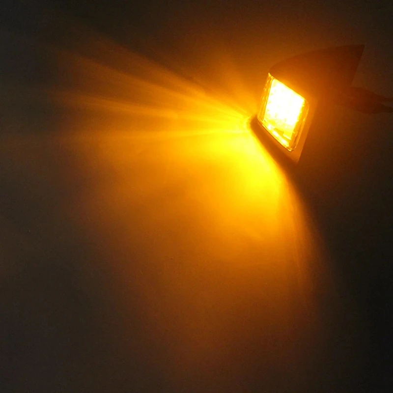 24V LED Corner Lights For VOLVO FM FH Heavy Truck Trailer Turn Signal Lamps Clearance Light Right Left