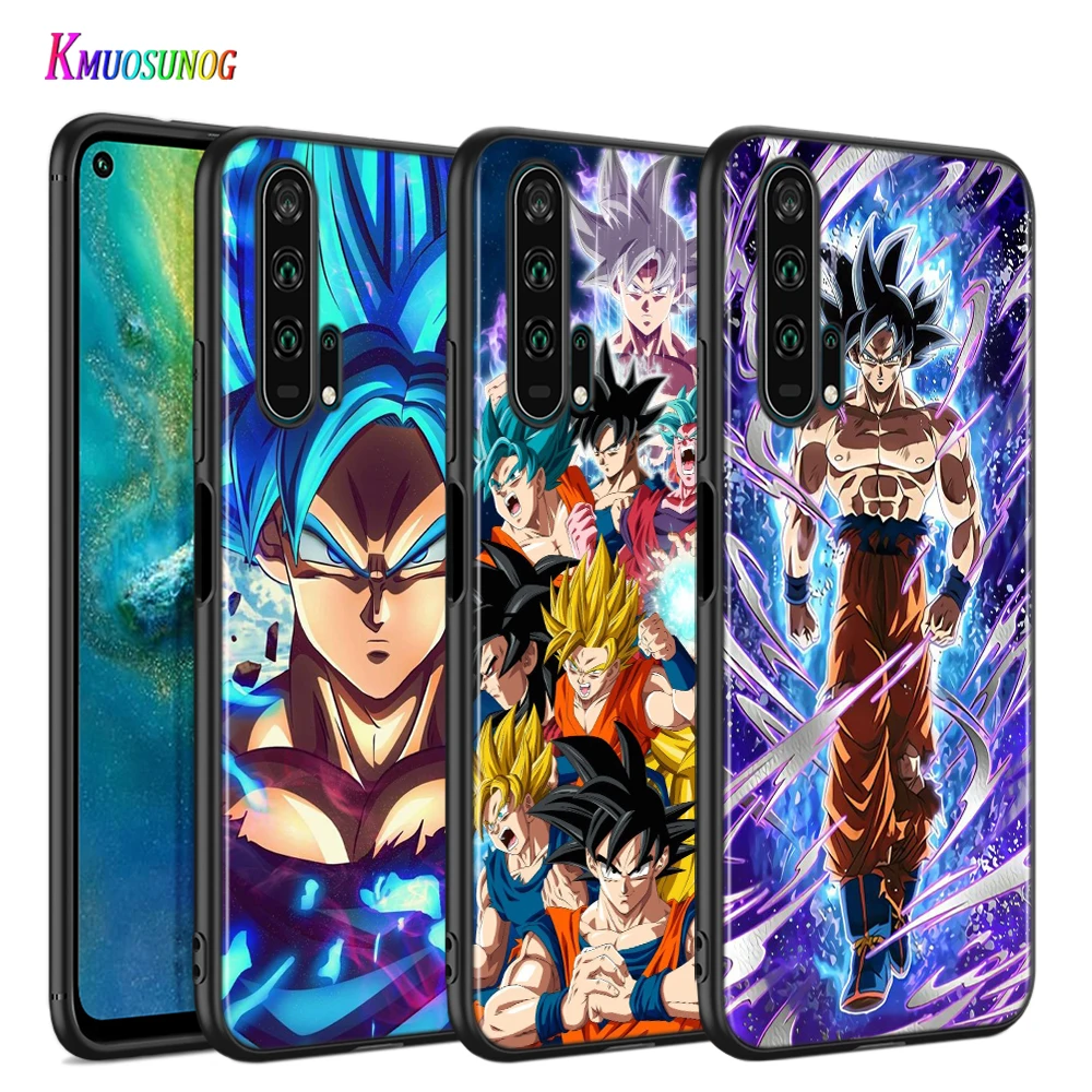 

Anime Dragon Ball Silicone Cover For Honor 10X 9X 8X MAX 20 10 9 8 8A 8C 8S Prime 7A Pro Lite Black Phone Case Coque