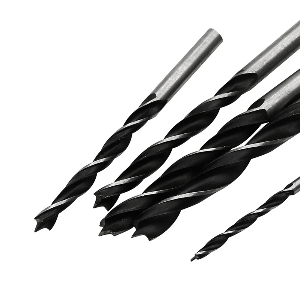 

8Pcs 3-10mm Drilling Three Point Woodworking Drill Bits Kit Carbon Steel Locate Drill For Wood Plastic Power Tool Accessories