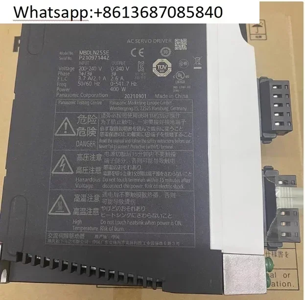 Оригинальный сервопривод 220 В 400 Вт MBDLT25SF для двигателя MHMF042L1V2M MHMF042L1U2M
