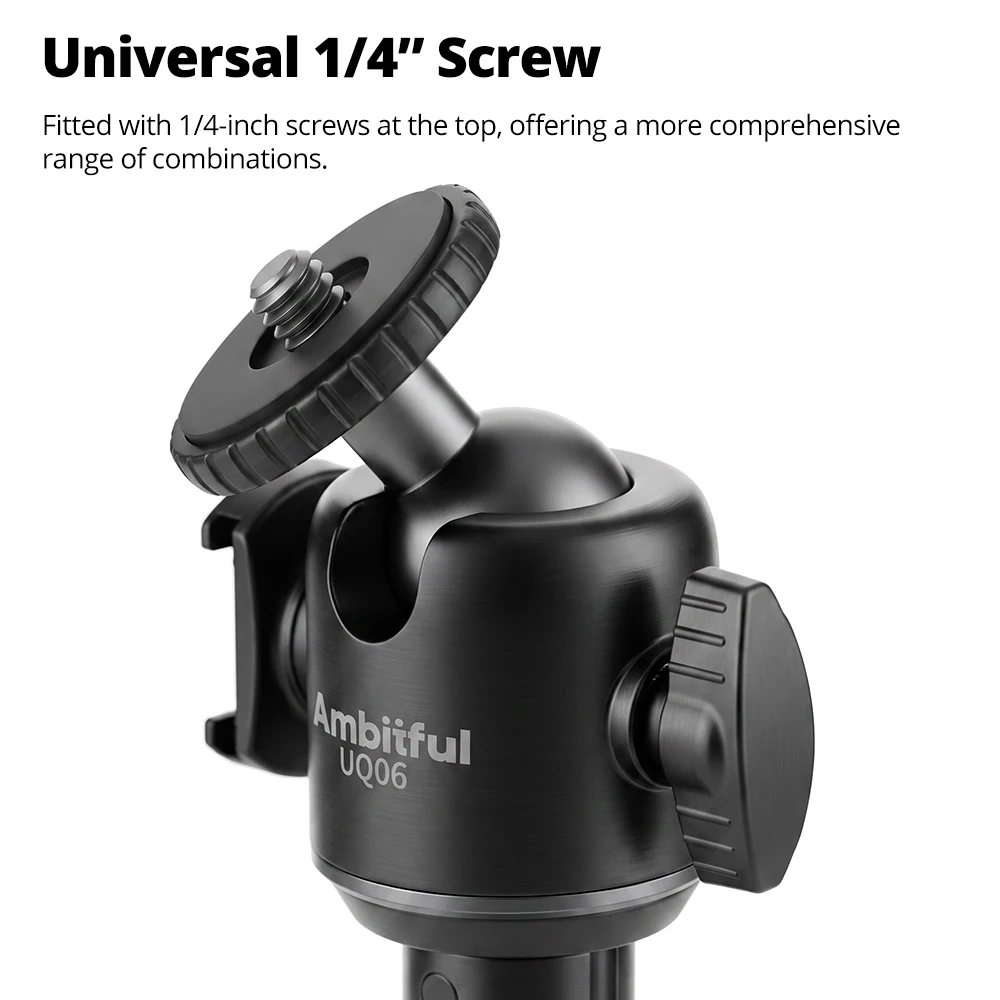 Фото Штатив-монопод Ambitful UQ06 с быстрым креплением для DJI Pocket 4P/4/3, Action 6/5 Pro/4, YingShi Ace Pro 2, Mini Mounts для телефонов №5