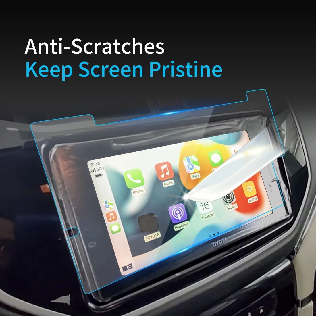 

For Toyota Rush Screen Protector 2023 ConsoleTempered Glass Protective Film Navigator Protection Car Accessories