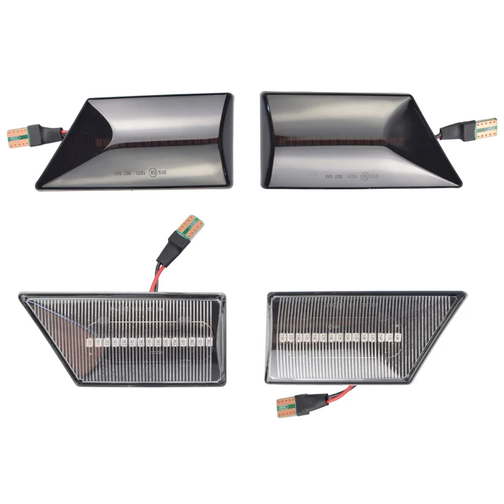 2 шт. для Opel Vectra C 2002-2008 Signum 2003-2008 светодиодный динамический боковой маркер сигнал