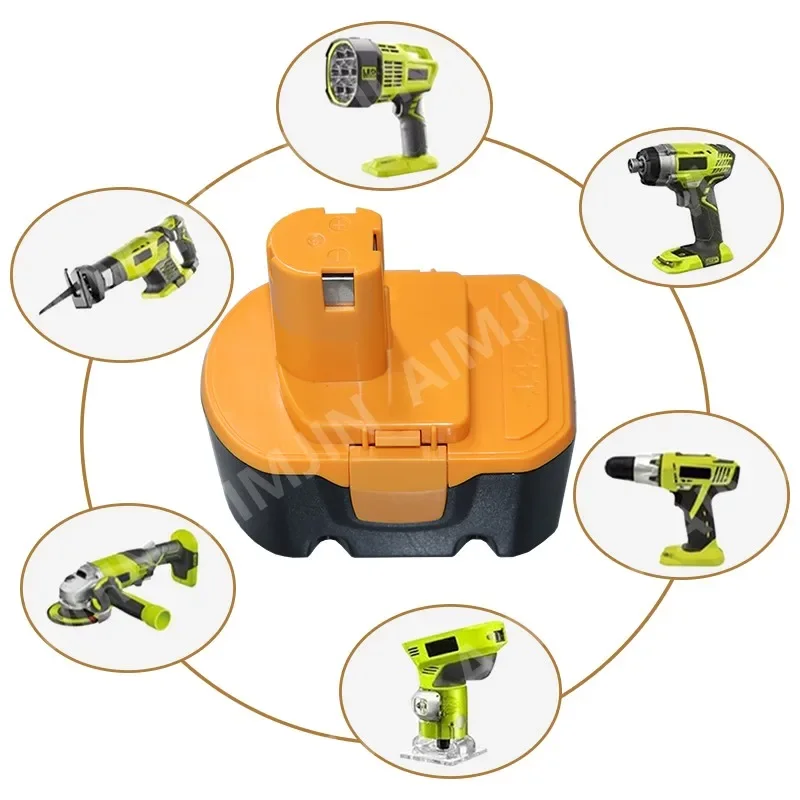 Сменная батарея для беспроводной дрели Ryobi 14 4 В 4800/6800/9800 мА/ч