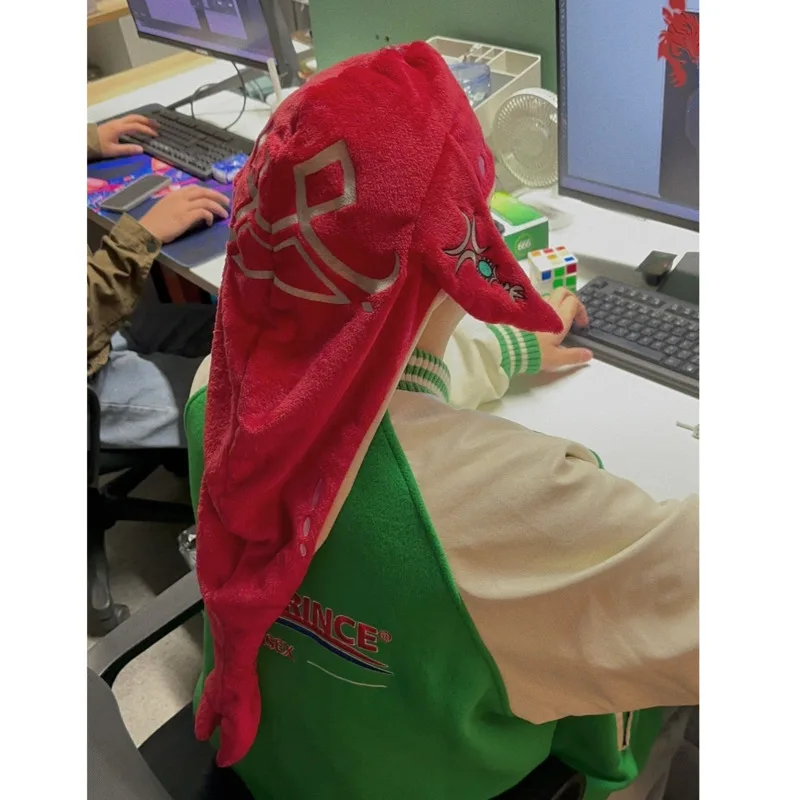 Zeldaed Game Mıcı Hat Унисекс Шапки для сухих волос Кристалл Бархаты Мультфильм Милый