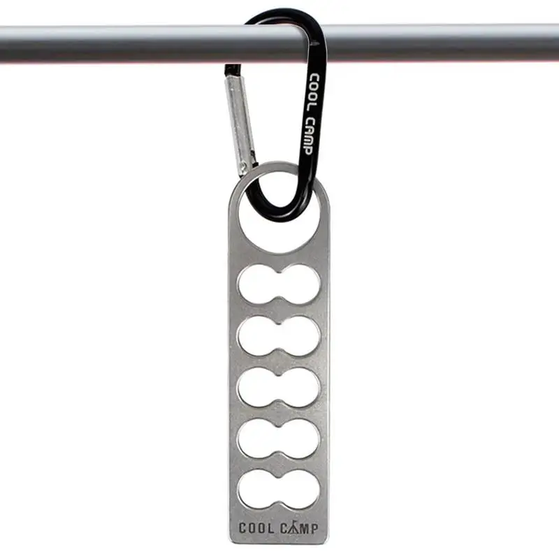 

Tent Peg Holder Aluminum Camping Stake Organizer Heavy Duty Storage Bag For Stakes And Nails Does Not Include Tent Stakes