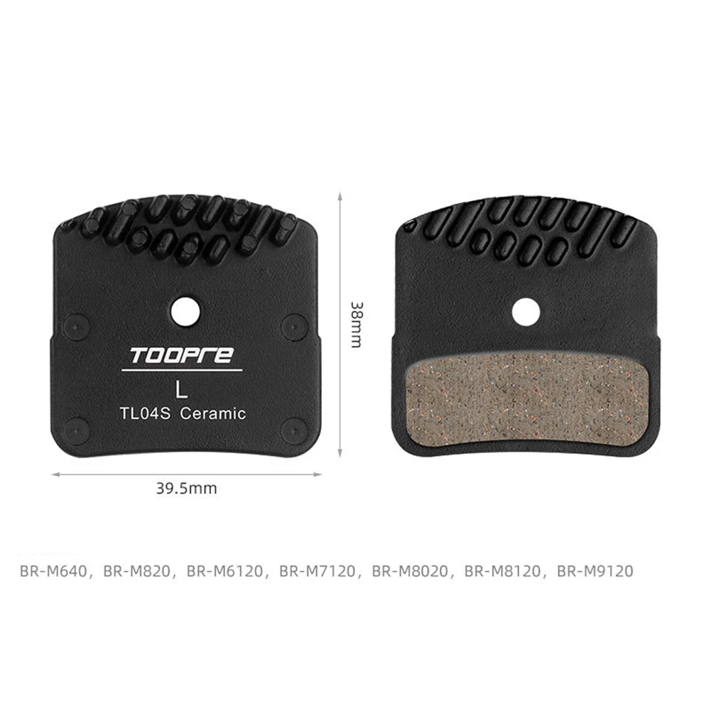 

1pair Bike N03A Ceramic Disc Brake Pads For Shimano Saint Zee M820 M640 M6120 M8020 39.5x38mm Bicycle Parts Cycling Accessories