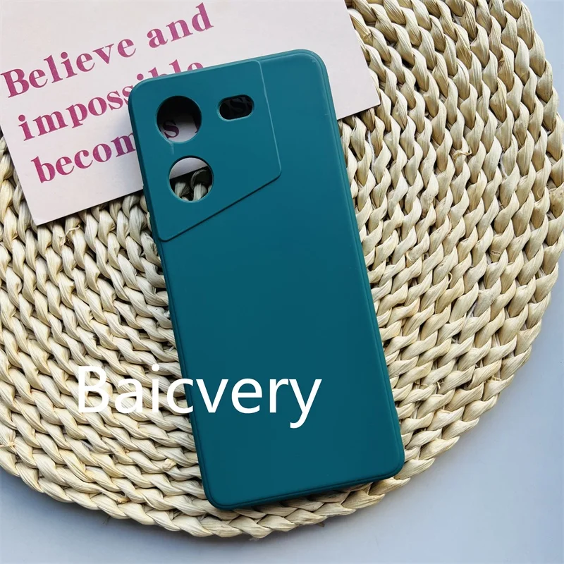 Мягкий силиконовый чехол из ТПУ ярких цветов для Tecno Pova 5 Pova5