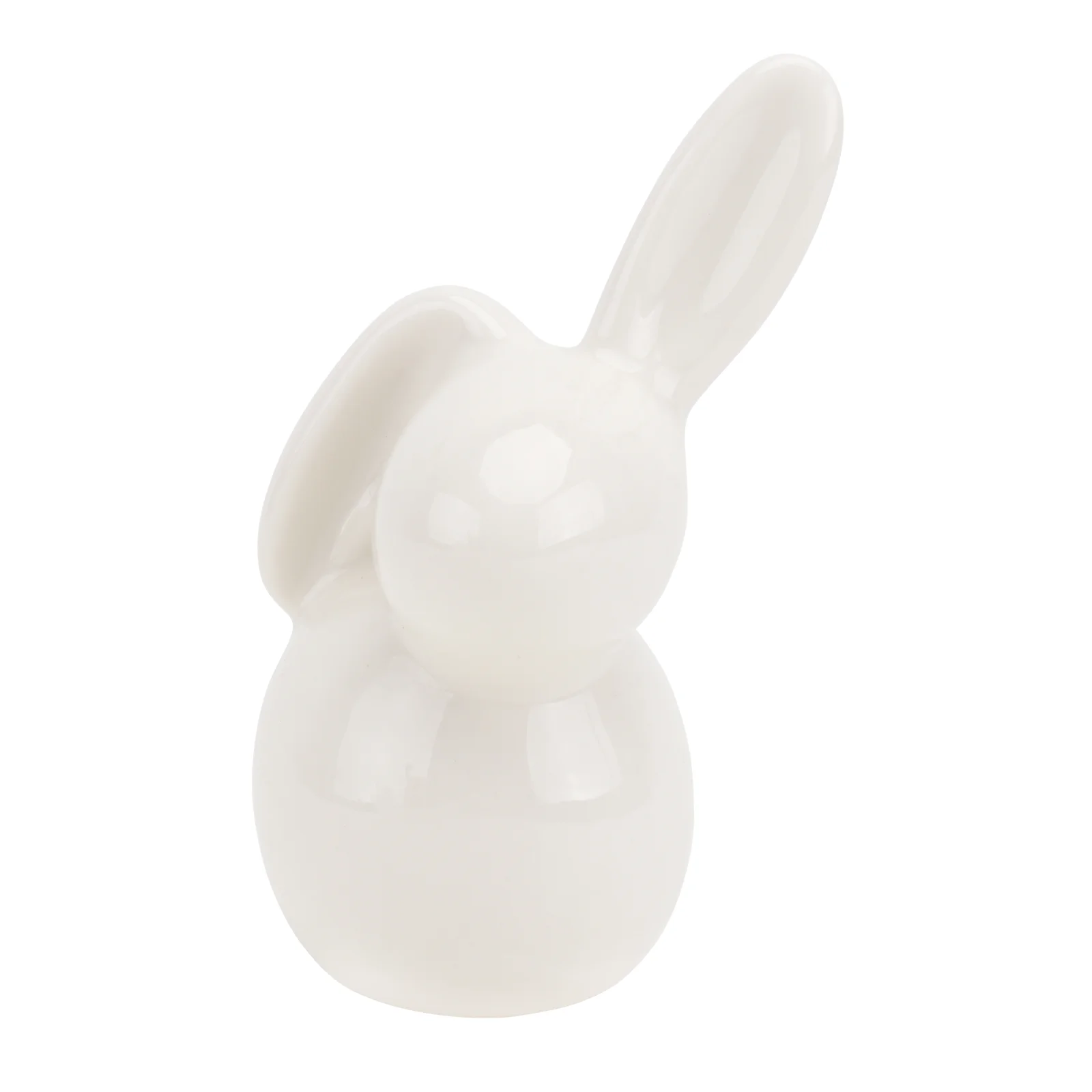 

Rabbit Easter Statue Decor Figurine Bunny Ceramic Miniature Ornament Resin Figurefigures Home Accent Garden Dollghouse Animal