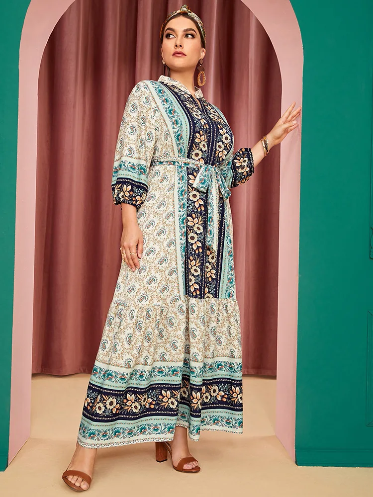 

Рамадан ИД Мубарак кафтан женское платье женское скромное платье из Турции, ислама, Ближнего Востока женское платье Djellaba 2023