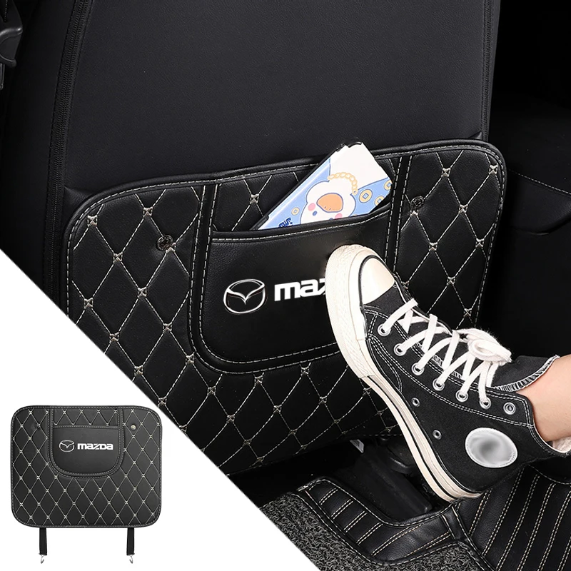 Защитная накладка на заднее сиденье автомобиля противоударный коврик для Mazda 6 3 5
