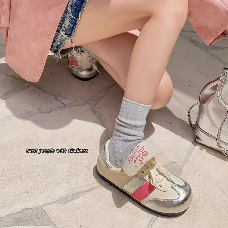 4 уродливых и милых немецких тренировочных кроссовок для женщин 202 новый осенний