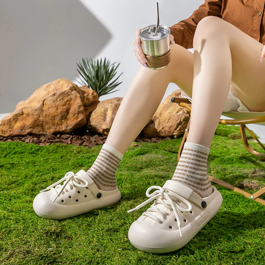 Dongdong Женские Сандалии Из Материала EVA Нескользящая Летняя Пляжная Обувь На