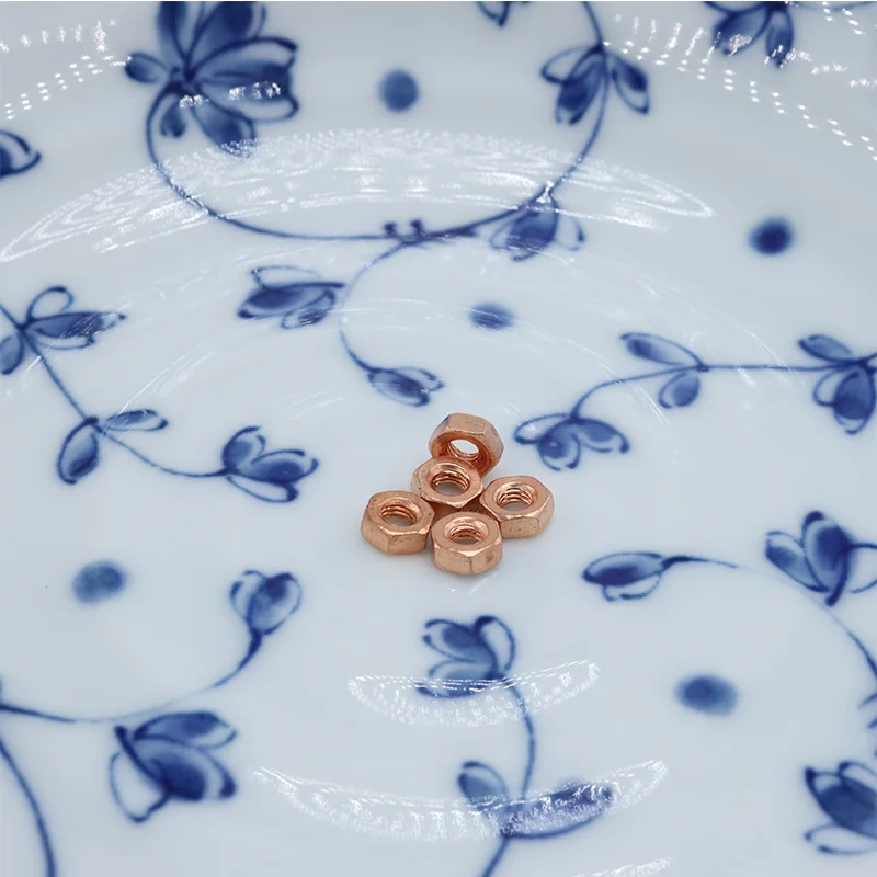 

Медные шестигранные гайки YMAX T2 M3-M20