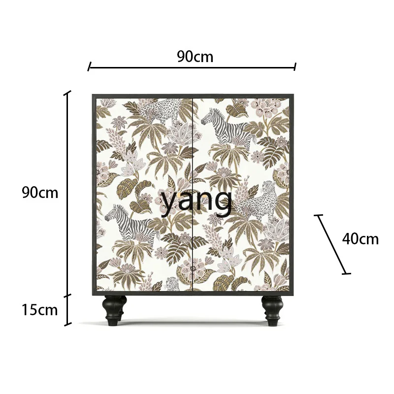 LXL кремовая входная дверь твердый семейный многофункциональный шкаф для