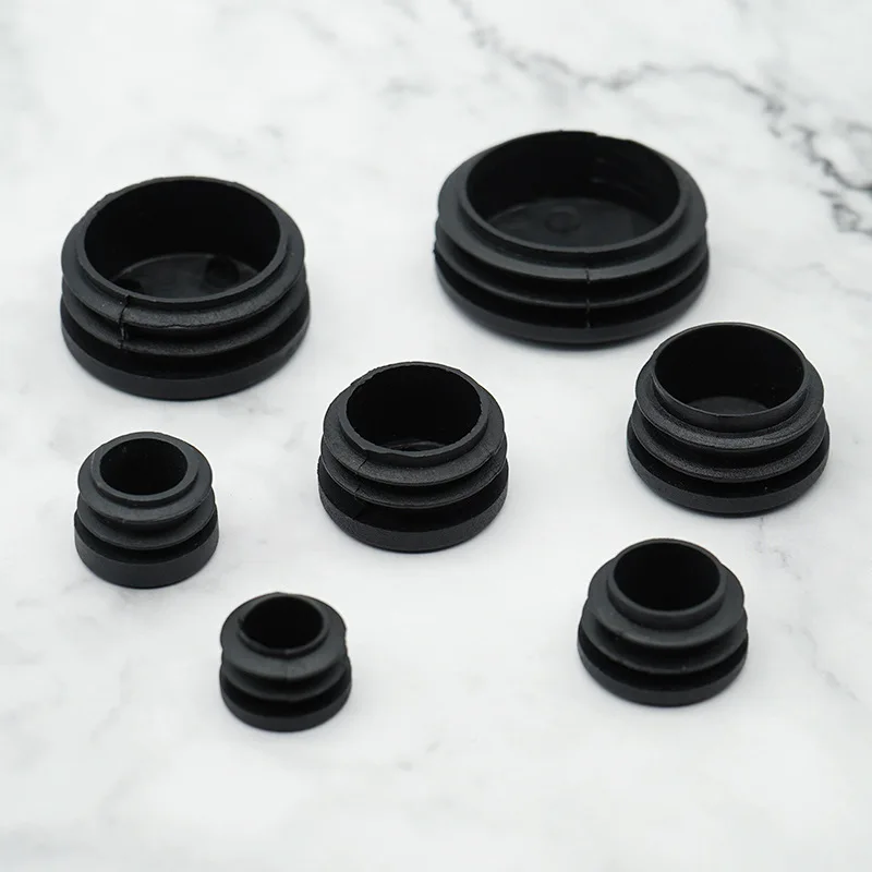12 мм-100 мм круглая пластиковая заглушка Концевая трубные вставки вставка пробка