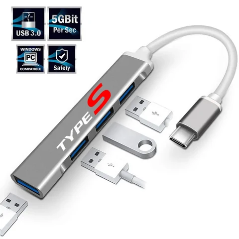 Автомобильная док-станция СТРОПКОВЫЙ USB 3.0 4 порта