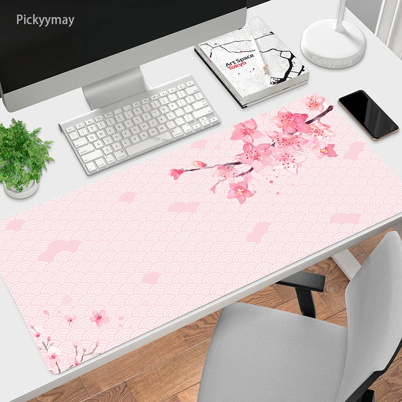 Коврик для мыши Sakura с клавиатурой ПК офисные аксессуары 90x40 см игровой коврик