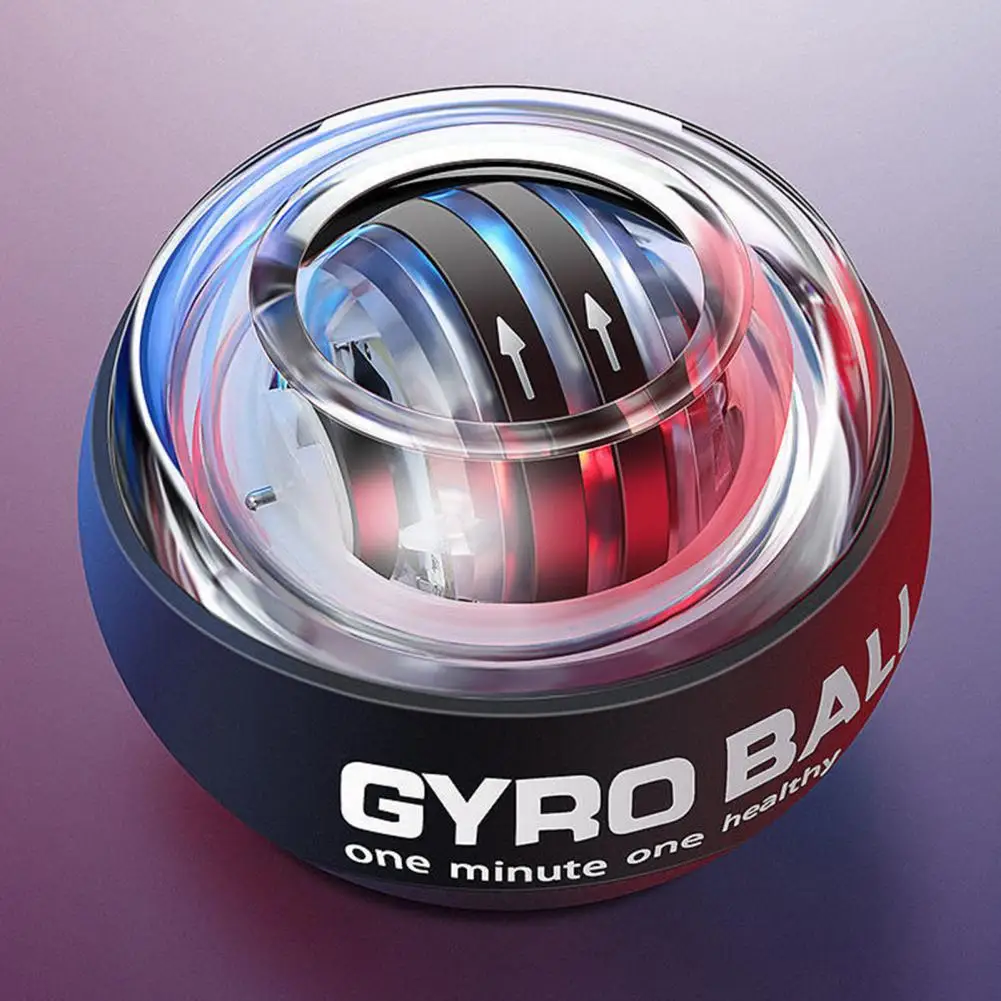 

Autostart LED Gyro PowerBall Hand Shake Gyroscope Wrist Ball Strengthener Forearm Rehabilitation Trainer Fitness Gym Equipment