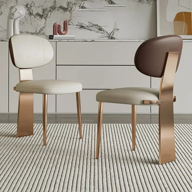 Современные обеденные стулья модные кухонные скандинавские роскошные красивые