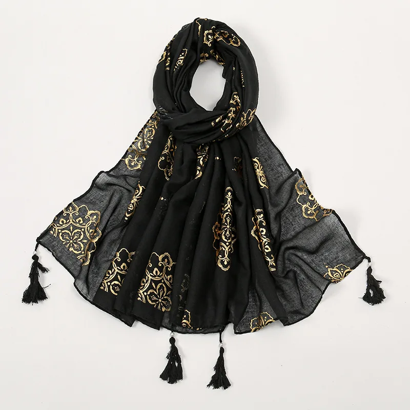 Роскошные шифоновые дышащие шарфы в стиле пейсли