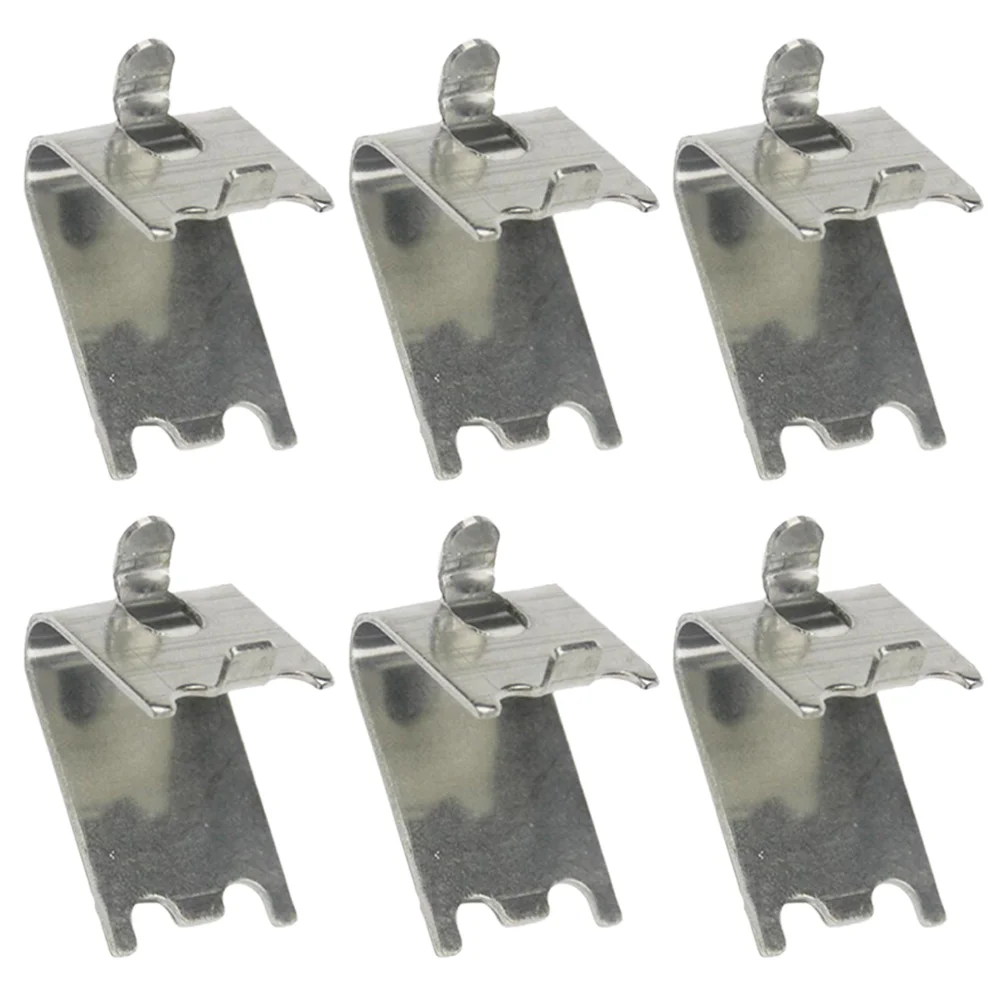 

Shelf Clips Refrigerator Cooler Freezer Hooks Fridge Support Clamp Clip Replacement Buckles Tool Brace Stainless Steel Square
