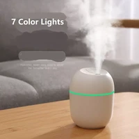 ultrasonic mini air humidifier aroma essential oil diffuser for car usb fogger mist maker with led night lamp home appliance