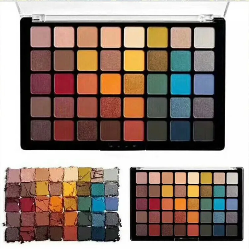 Макияж 40 цветов палитра теней для век разноцветные тени оптом |