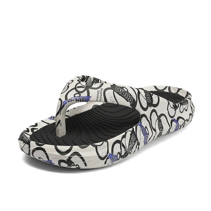 Шлепанцы для пар Эва Нескользящие повседневные пляжные тапочки лета 2024