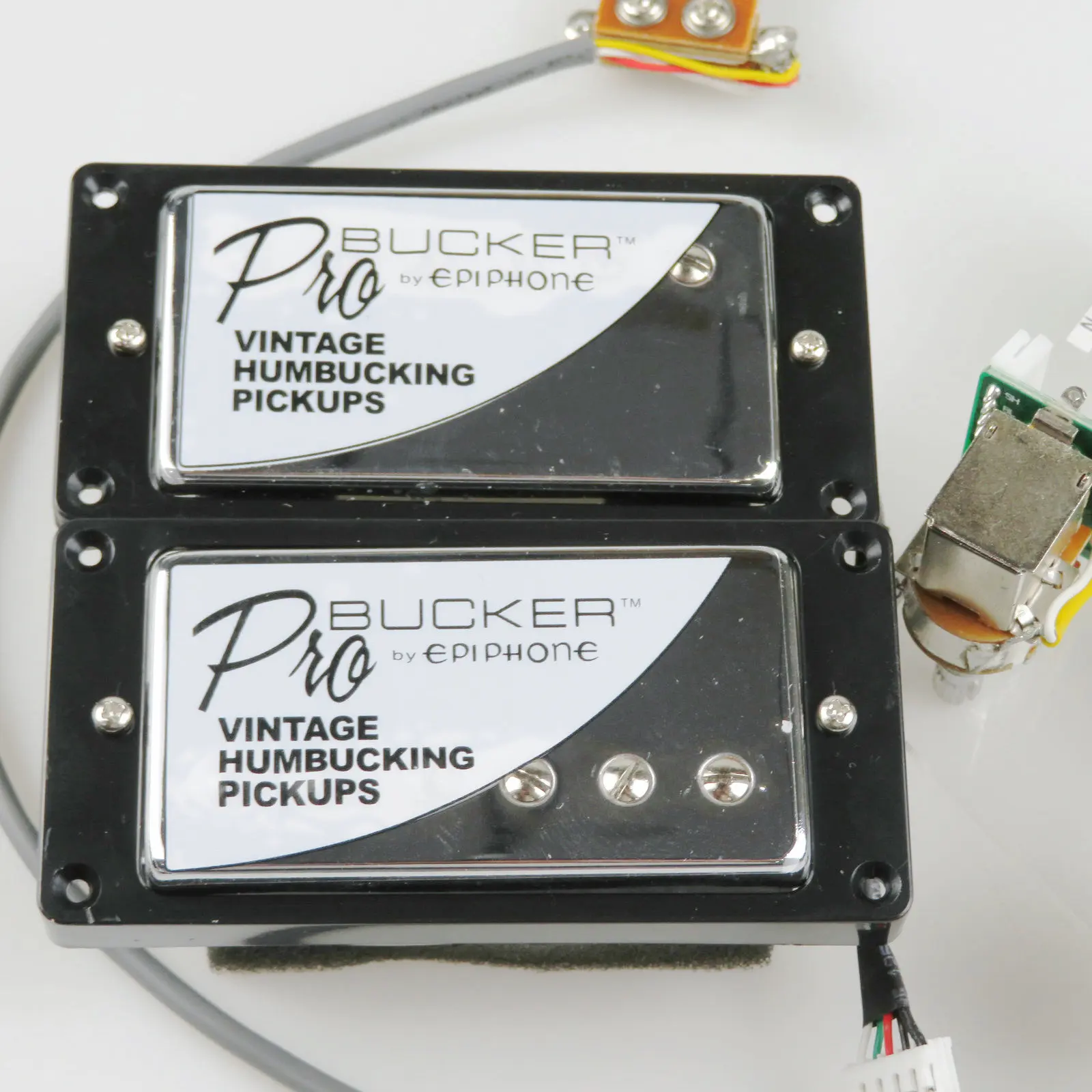 

Epiphone LP Standard PRO Bucker Alnico 5 Humbucker Pickup Electric Guitar Pickups with Wiring Harness Set