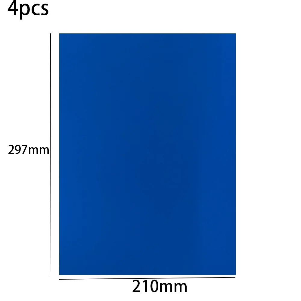 

Неоновая светящаяся в темноте бумага, набор из 4 листов