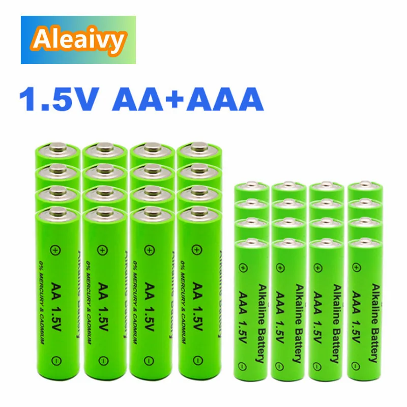 

Battery AA +AAA 1.5V 3800-3000mAh NI-MH Rechargeable Battery For Torch Toys Clock MP3 Player Replace Ni-Mh Battery
