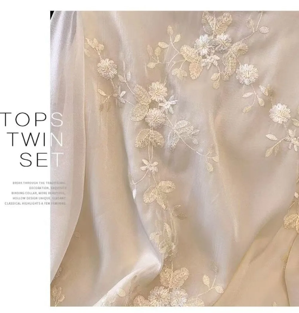 Женская винтажная кружевная блузка Элегантная Модная рубашка в китайском стиле