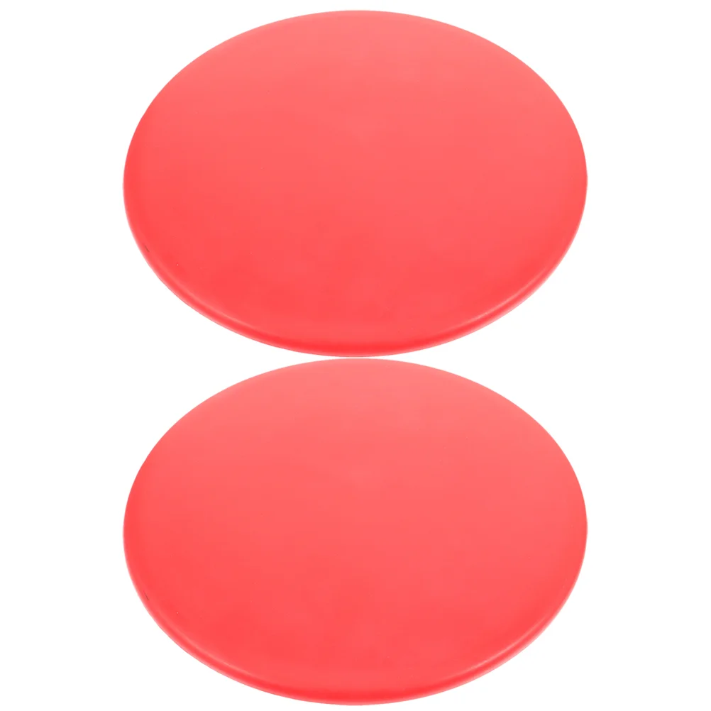 

2 Pcs Softballs Training Equipment Pitcher Aid Tool Pitching Release Point Tpe Disc