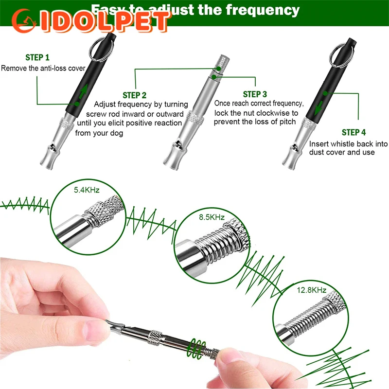 Свисток для собак ультразвуковой дрессировочный свисток предотвращения лая
