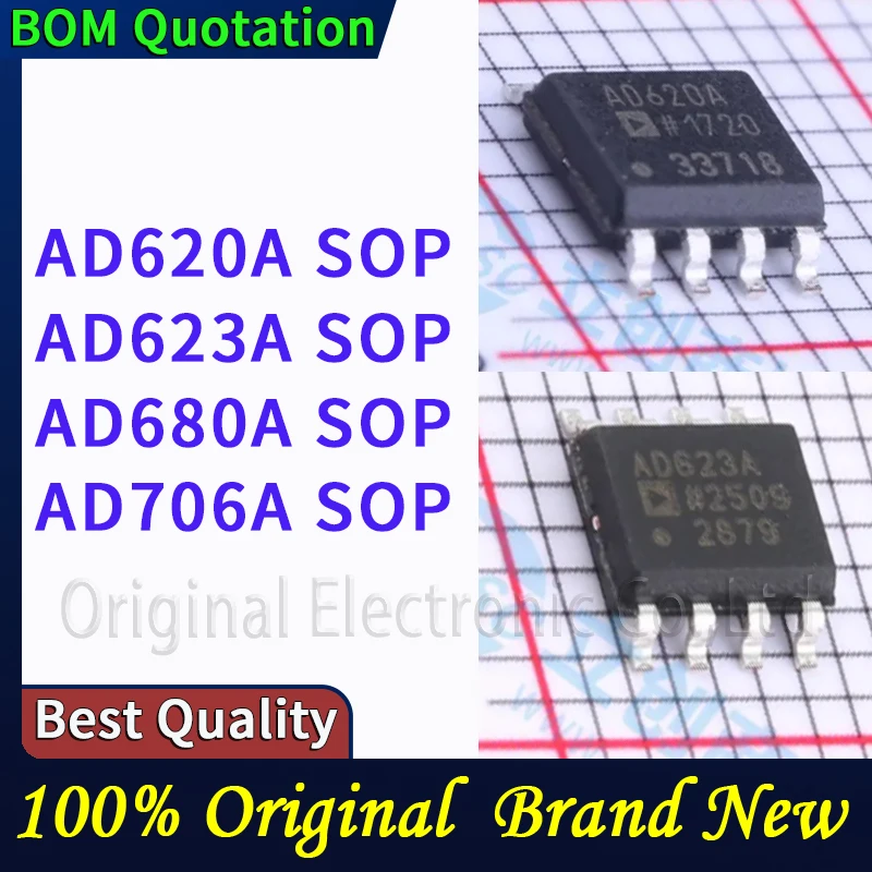 Фото AD620A AD623A AD680A AD706A ARZ В наличии 48-часовая доставка №1