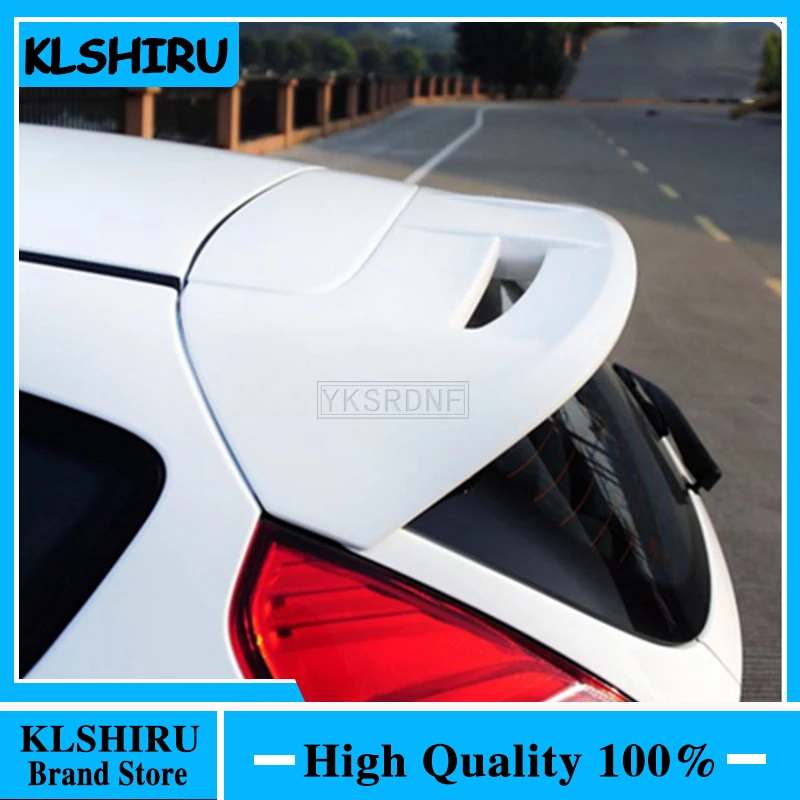 

Для Ford Fiesta 2009 2010 2011 2012 2013 авто ABS пластик Неокрашенный задний Багажник крыло багажника спойлер автомобильный аксессуар