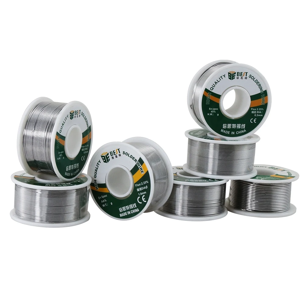 100g Sn 60/40 Tin Lead Solder Soldering Wire 0.3-1.2 mm Rosin Core Flux 2.25% Welding Wire Reel for Electronic Soldering Tools images - 6