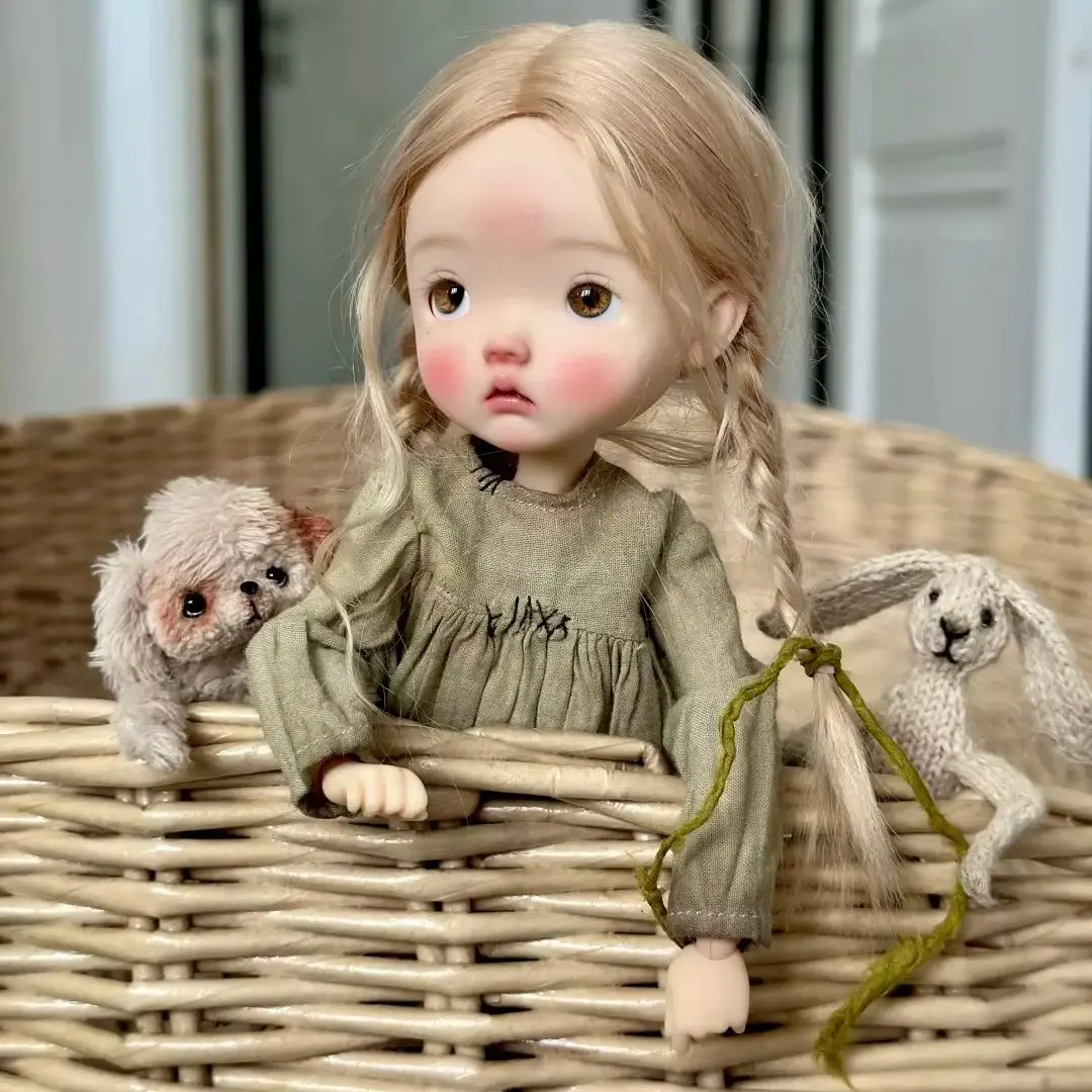 Фото Новая кукла BJD 1/6, старшая сестра-клевер, милая девочка, высококачественная игрушка из смолы, подарок на день рождения, куклы для малышей по акции, бесплатная доставка. №1