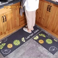 kitchen carpet floor mat rugs 40x6040x120cm polyester fiber latex anti slip hallway doormat home decorative door mats