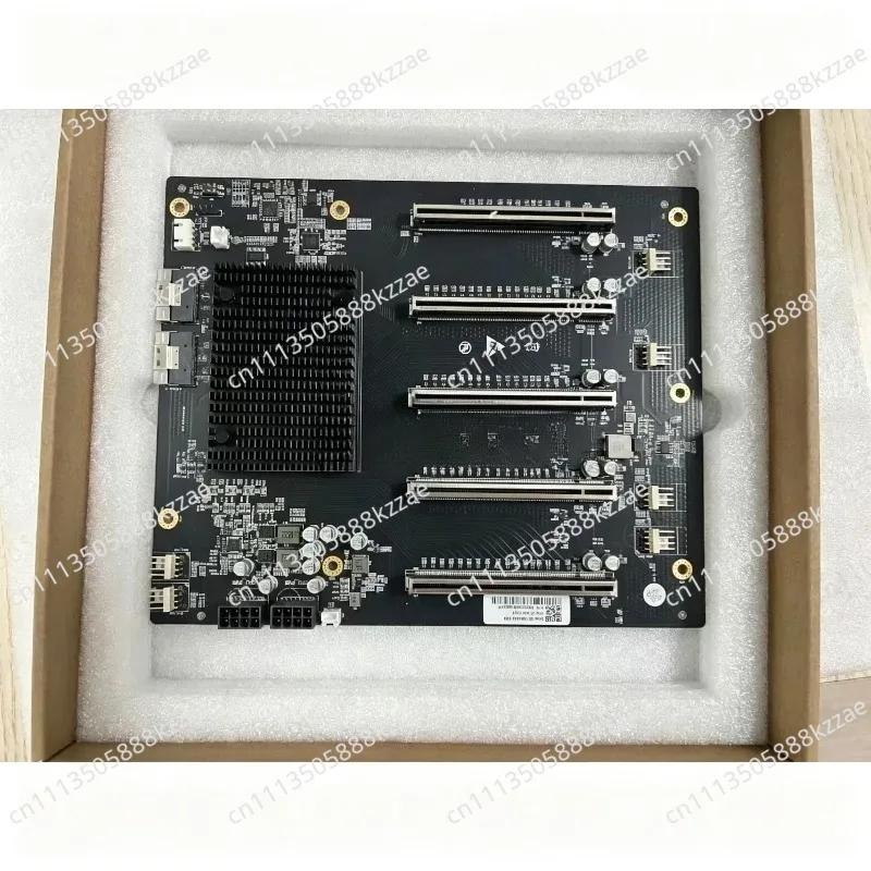 Фото Многокартовая плата расширения PLX88096, PCIe4.0, на 5 карт, с регулируемым разделением №3