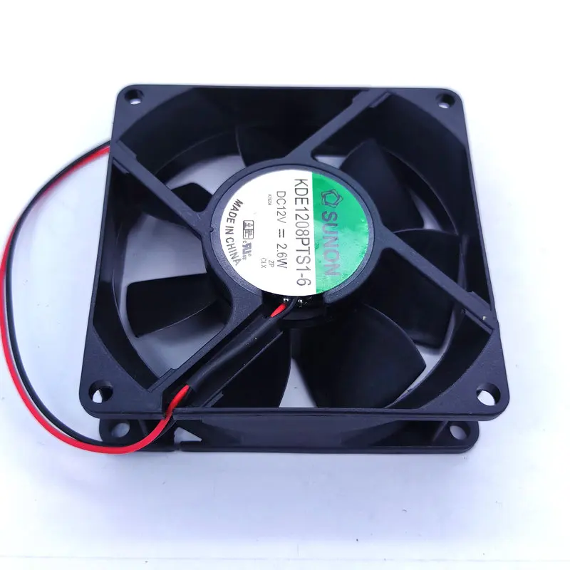 Новый охлаждающий вентилятор KDE1208PTS1-6 DC12V 2 6 Вт 80x80x25MM линии