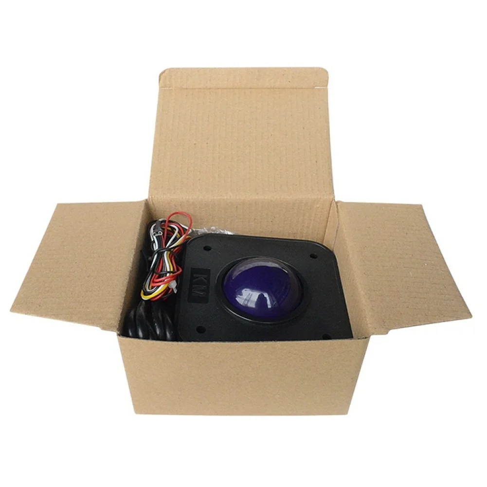 Высококачественная сменная фиолетовая мышь для тренировок аркадных игр круглая