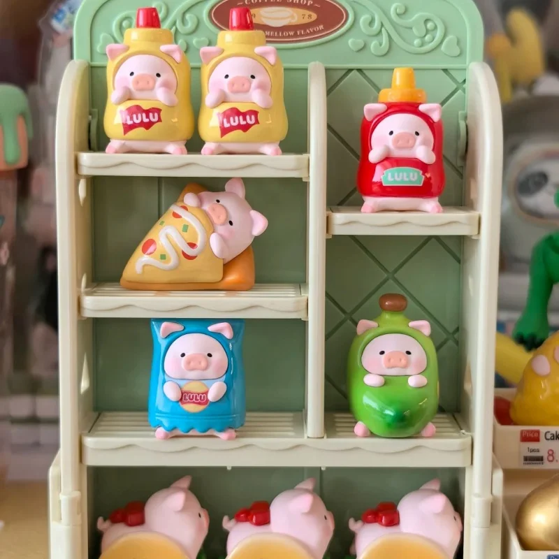 Новая оригинальная серия Lulu The Piggy для пикника, слепая сумка, кавайные настольные украшения, подарки для девочек, модные игрушки, милые коллекционные предметы (art.: 3920d221ae6bb) - 3920d221ae6bb