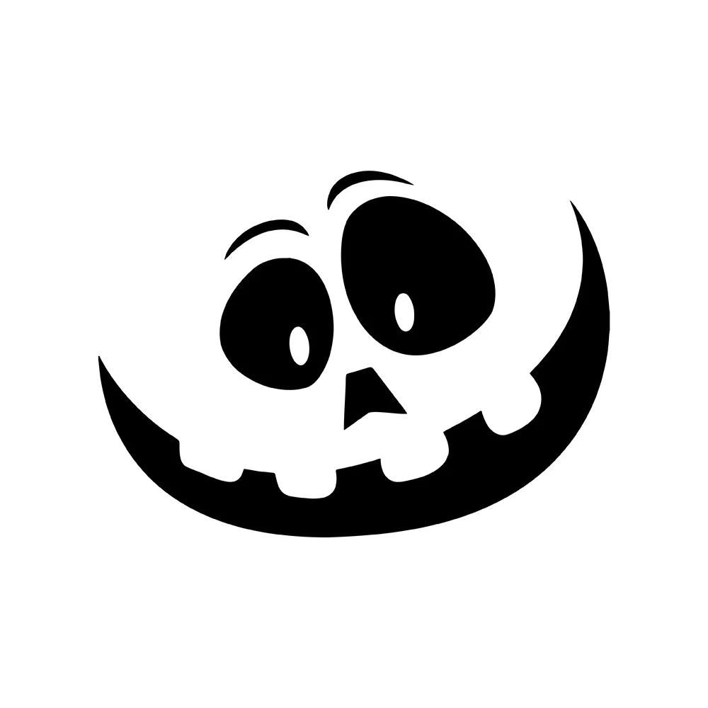 

MIGNATIS-Хэллоуин, страшные зубы, большие глаза, Мужская наклейка, роспись, художественная наклейка для автомобиля, окна, Ловера, украшение, вини...