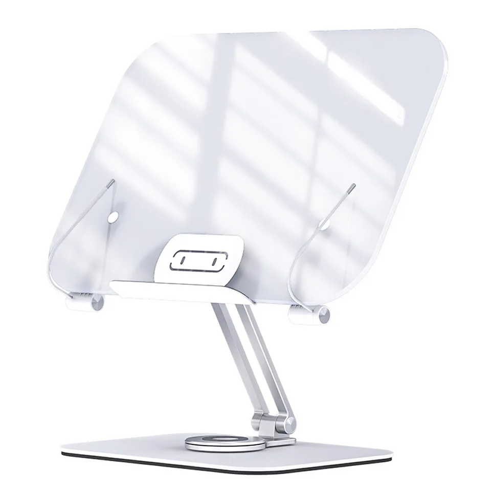 

Складная подставка для книг серебристого цвета Reading Book Stand